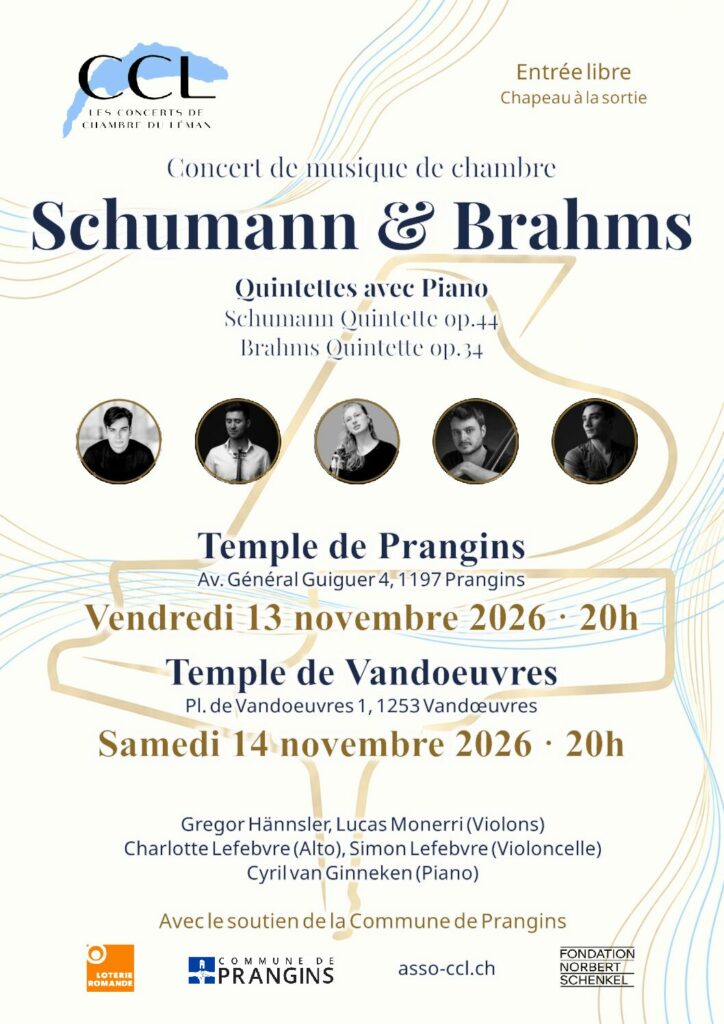 Affiche : Schumann & Brahms